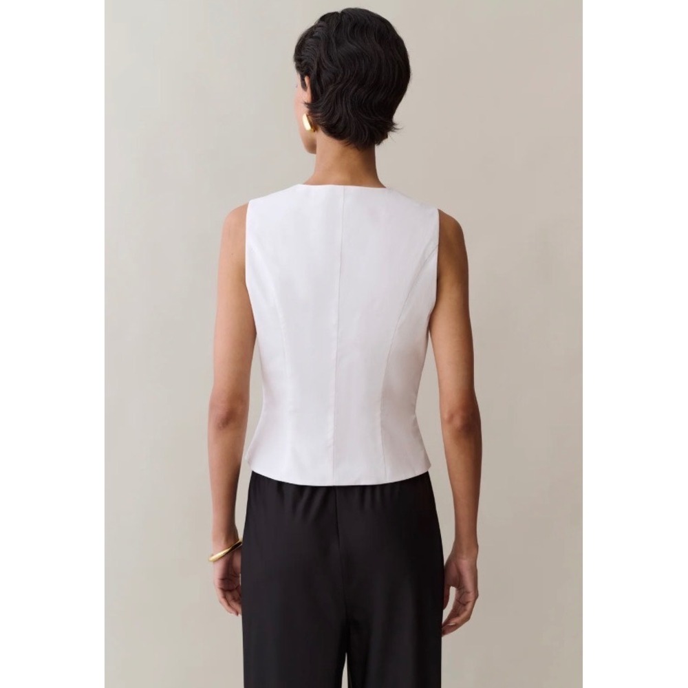Few Moda Mayci Cotton Top / Size Medium / NWT & Still in Bag / MSRP $147.50 - Picture 4 of 5